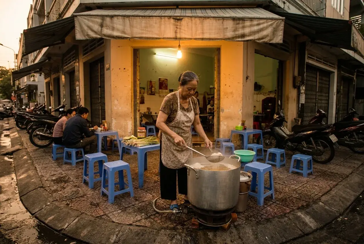 Nấu kiểu Huế, bán ở Đà Nẵng